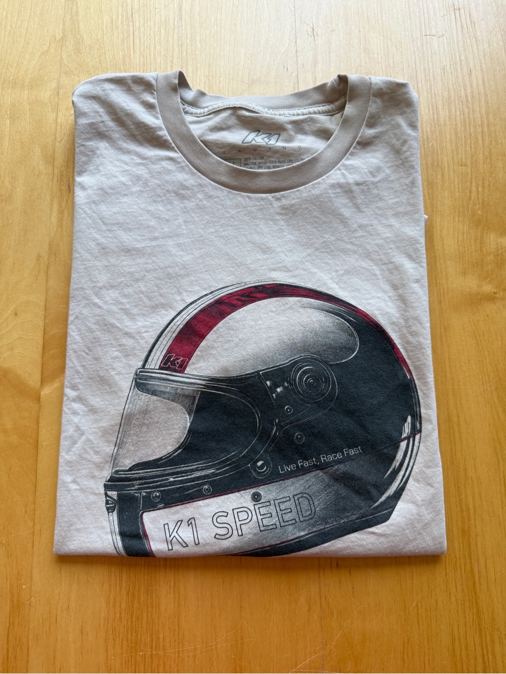 K1 RaceGear Heritage Helmet Racing Tee XL